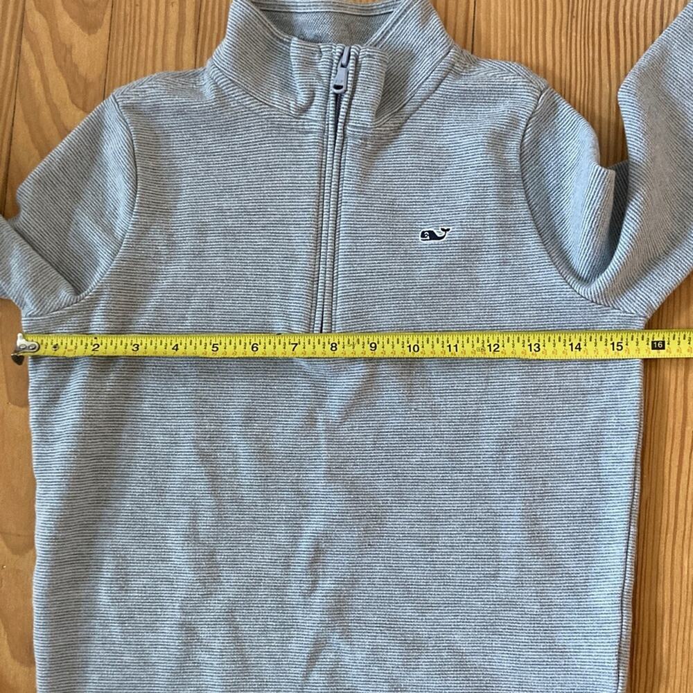 Vineyard Vines Saltwater Quarter Zip Sweater Sweatshirt - Picture 9 of 9